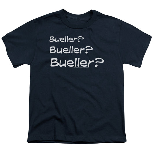 FERRIS BUELLER BUELLER? - S/S YOUTH 18/1 - NAVY T-Shirt