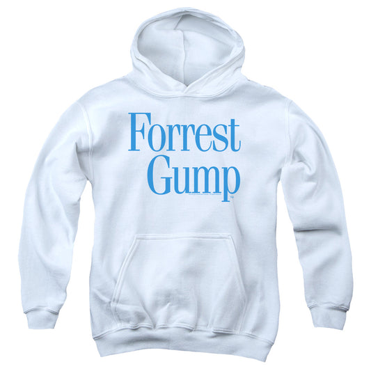 Forrest Gump - Logo - Youth Pull-over Hoodie - White