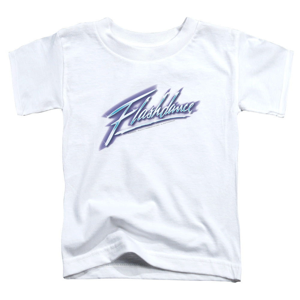 Flashdance - Logo - Short Sleeve Toddler Tee - White T-shirt