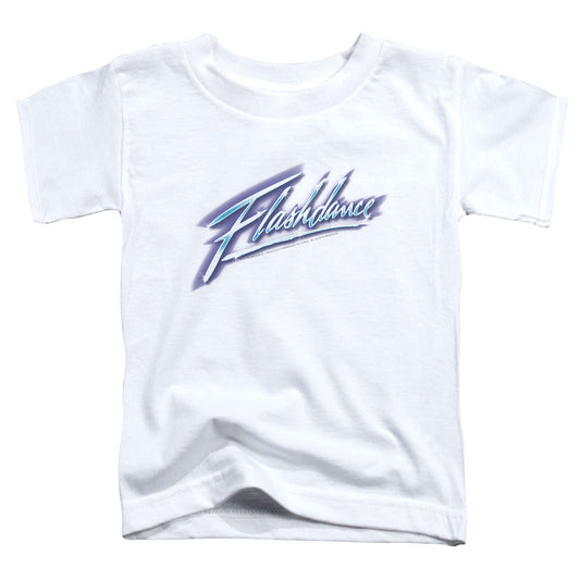 Flashdance - Logo - Short Sleeve Toddler Tee - White T-shirt