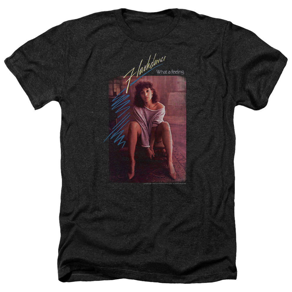 Flashdance - Title - Adult Heather-black
