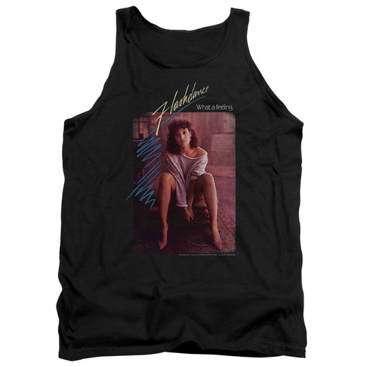 Flashdance - Title - Adult Tank - Black