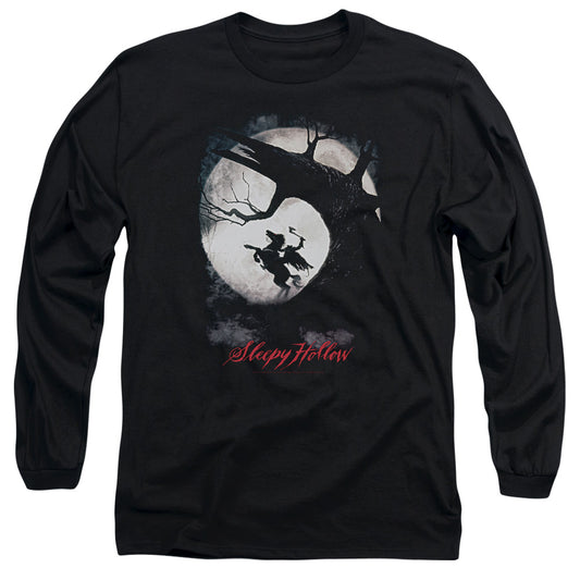 Sleepy Hollow - Poster - Long Sleeve Adult 18/1 - Black T-shirt