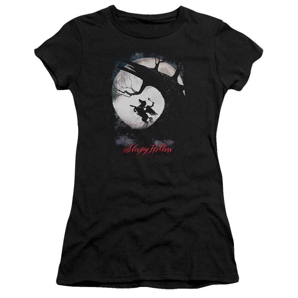 Sleepy Hollow - Poster - Short Sleeve Junior Sheer - Black T-shirt