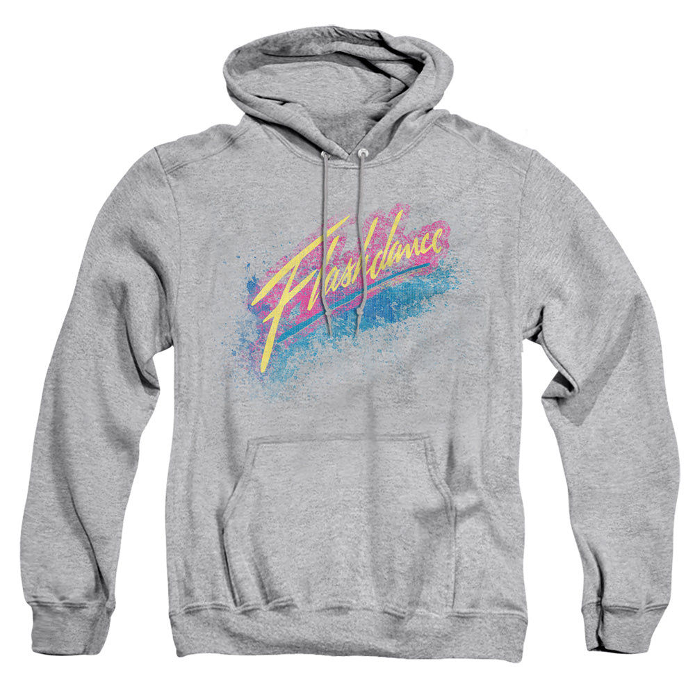 Flashdance - Spray Logo - Adult Pull-over Hoodie - Athletic Heather
