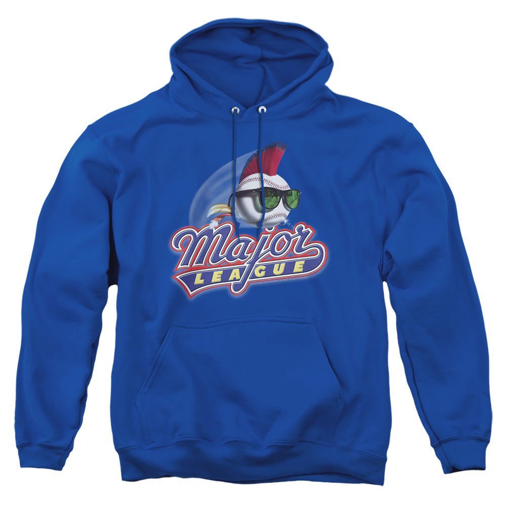 Major League - Title - Adult Pull-over Hoodie - Royal Blue
