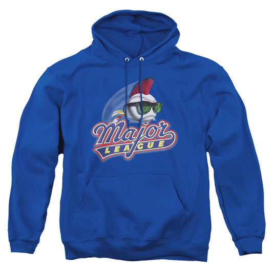 Major League - Title - Adult Pull-over Hoodie - Royal Blue
