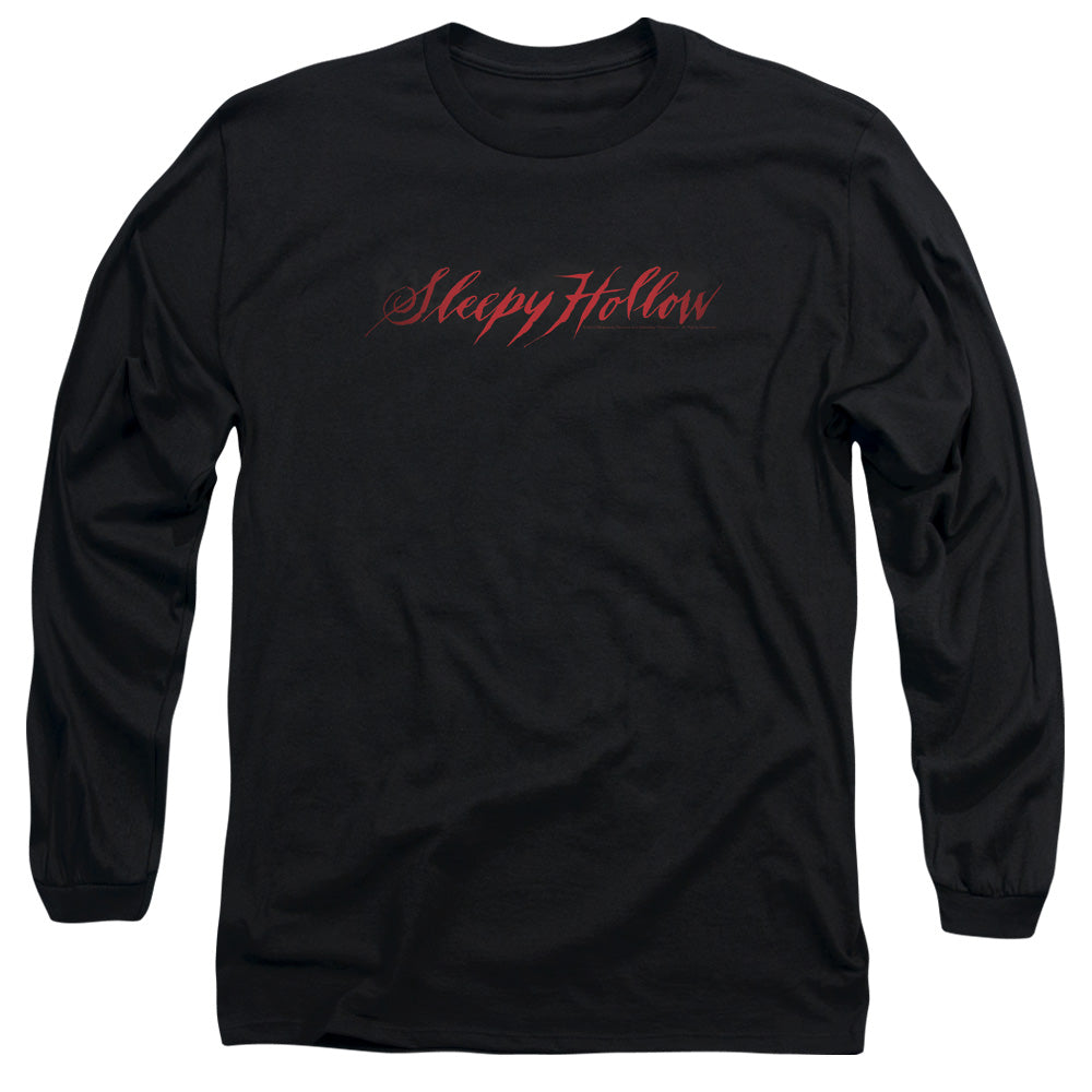 Sleepy Hollow - Logo - Long Sleeve Adult 18/1 - Black T-shirt