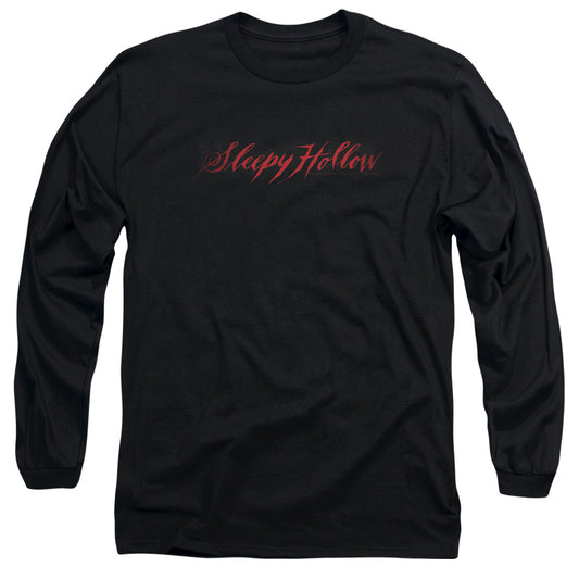 Sleepy Hollow - Logo - Long Sleeve Adult 18/1 - Black T-shirt