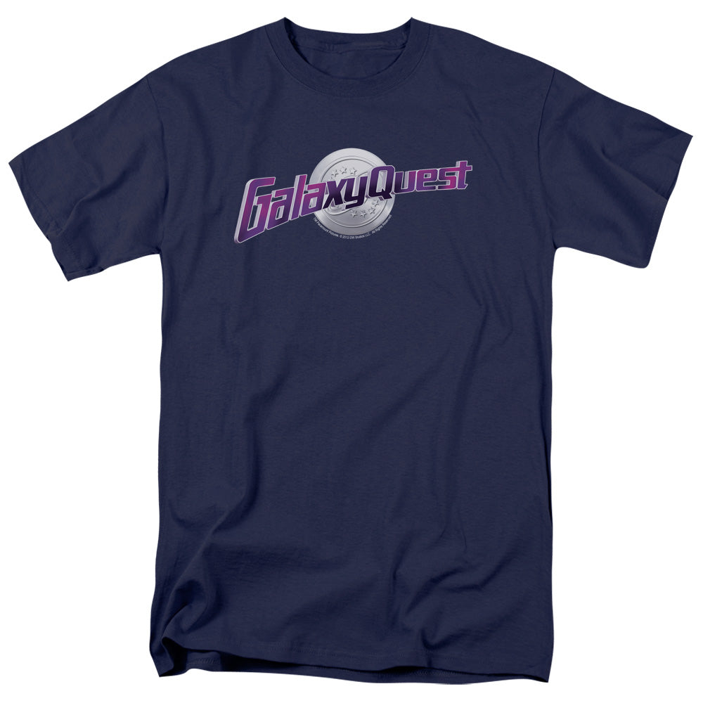 Galaxy Quest - Logo - Short Sleeve Adult 18/1 - Navy T-shirt