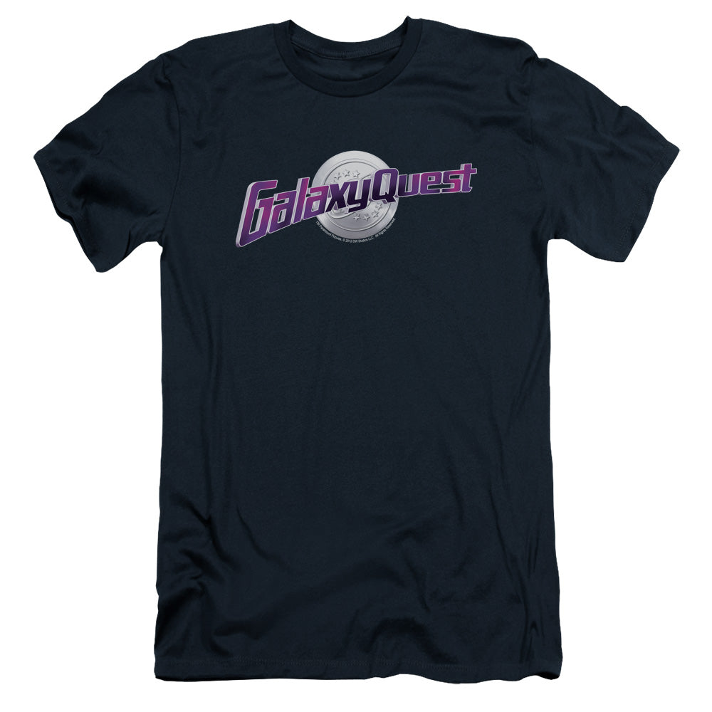 Galaxy Quest - Logo - Short Sleeve Adult 30/1 - Navy T-shirt