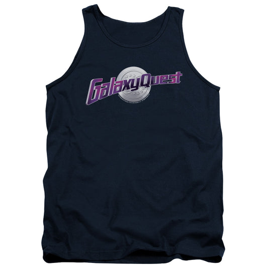 Galaxy Quest - Logo - Adult Tank - Navy