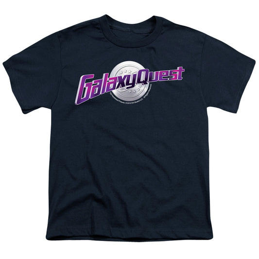 Galaxy Quest - Logo - Short Sleeve Youth 18/1 - Navy T-shirt