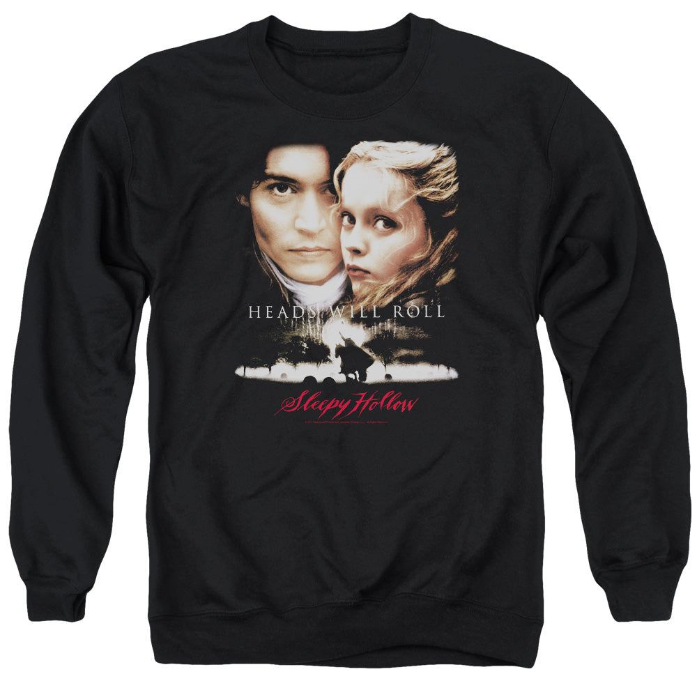 Sleepy Hollow - Heads Will Roll - Adult Crewneck Sweatshirt - Black