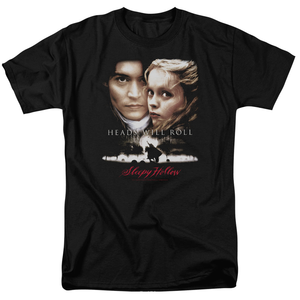 Sleepy Hollow - Heads Will Roll - Short Sleeve Adult 18/1 - Black T-shirt