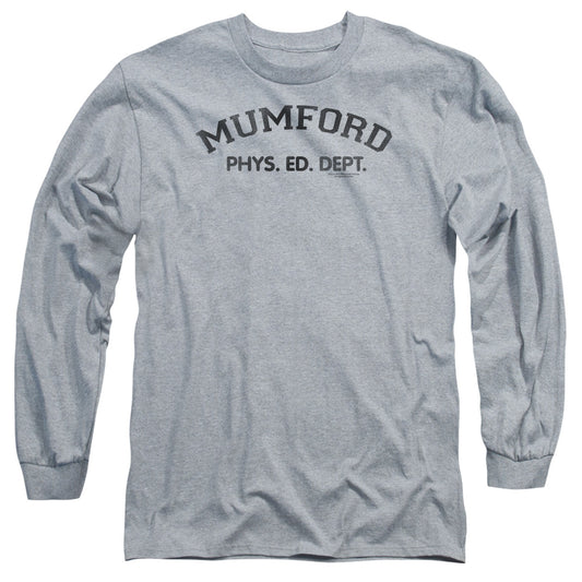 Beverly Hills Cop - Mumford - Long Sleeve Adult 18/1 - Athletic Heather T-shirt