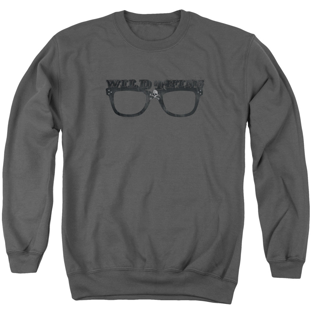 Major League - Wild Thing - Adult Crewneck Sweatshirt - Charcoal