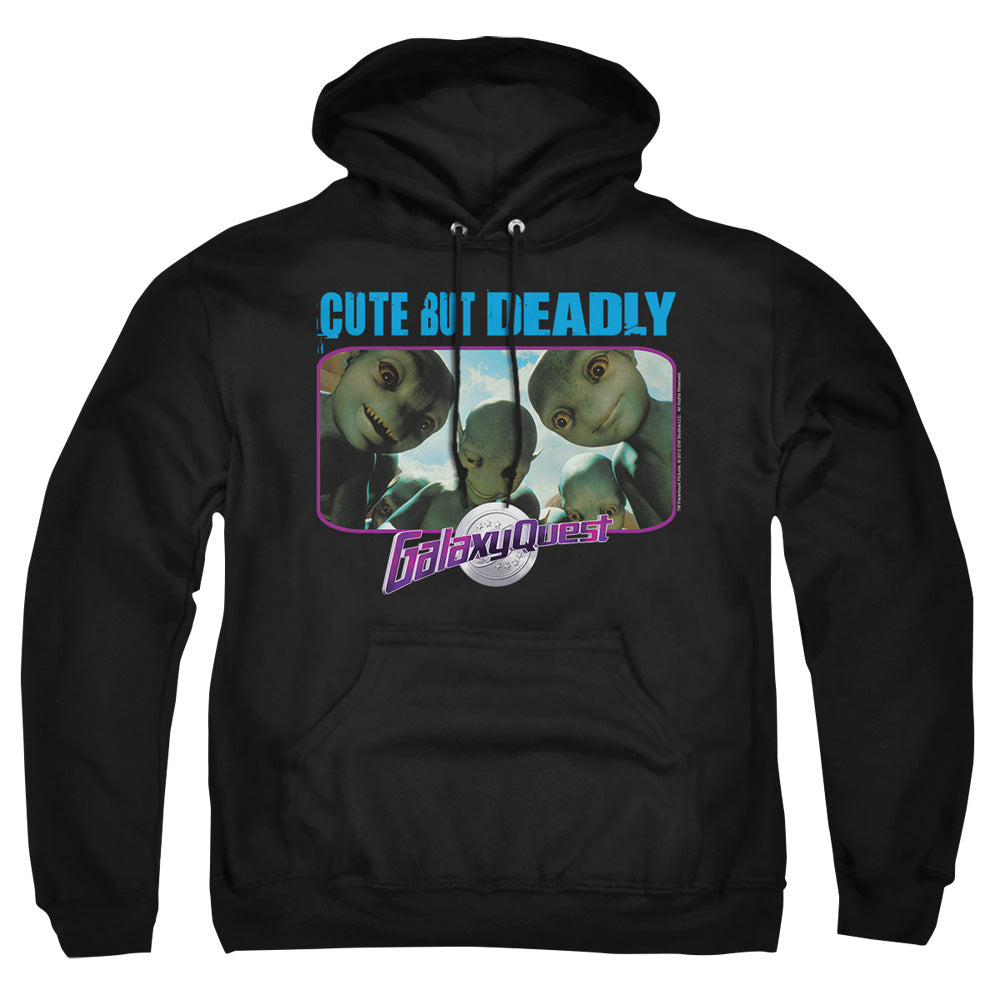 Galaxy Quest - Cute But Deadly - Adult Pull-over Hoodie - Black