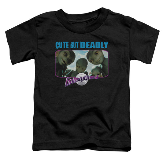 Galaxy Quest - Cute But Deadly - Short Sleeve Toddler Tee - Black T-shirt