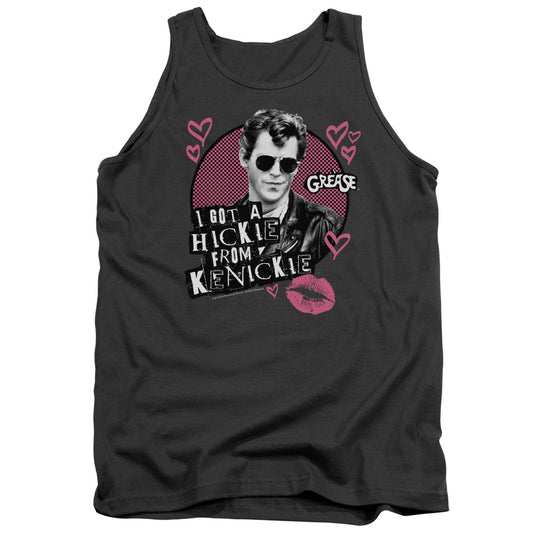 Grease - Kenickie - Adult Tank - Charcoal