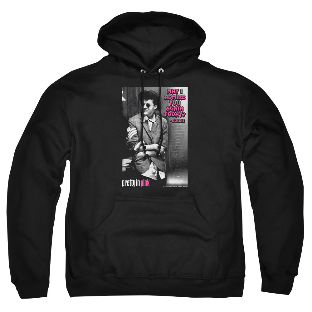 Pretty In Pink - Admire - Adult Pull-over Hoodie - Black