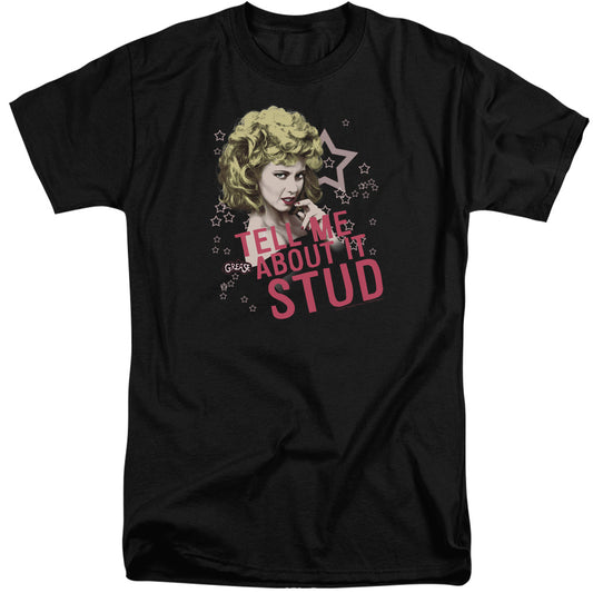 Grease - Tell Me About It Stud - Short Sleeve Adult Tall - Black T-shirt