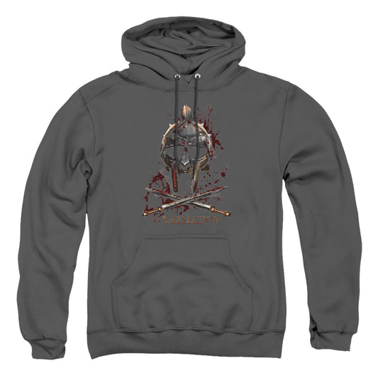 Gladiator - Helmet - Adult Pull-over Hoodie - Black