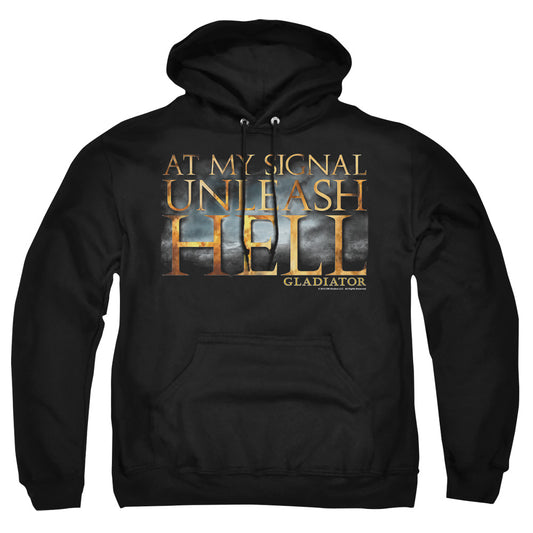 Gladiator - Unleash Hell - Adult Pull-over Hoodie - Black