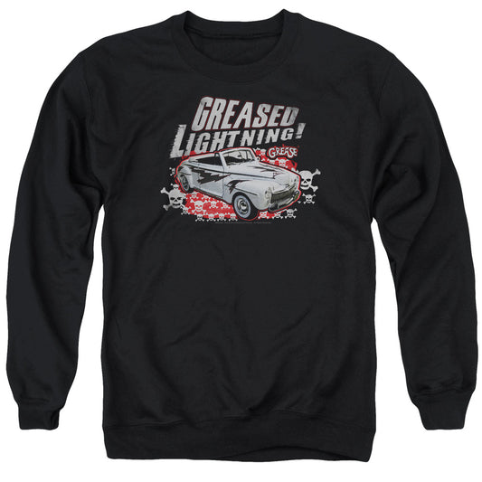 Grease - Greased Lightening - Adult Crewneck Sweatshirt - Black