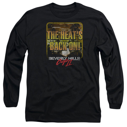 BHC II THE HEATS BACK ON - L/S ADULT 18/1 - BLACK T-Shirt