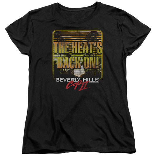 Bhc Ii - The Heats Back On - Short Sleeve Womens Tee - Black T-shirt