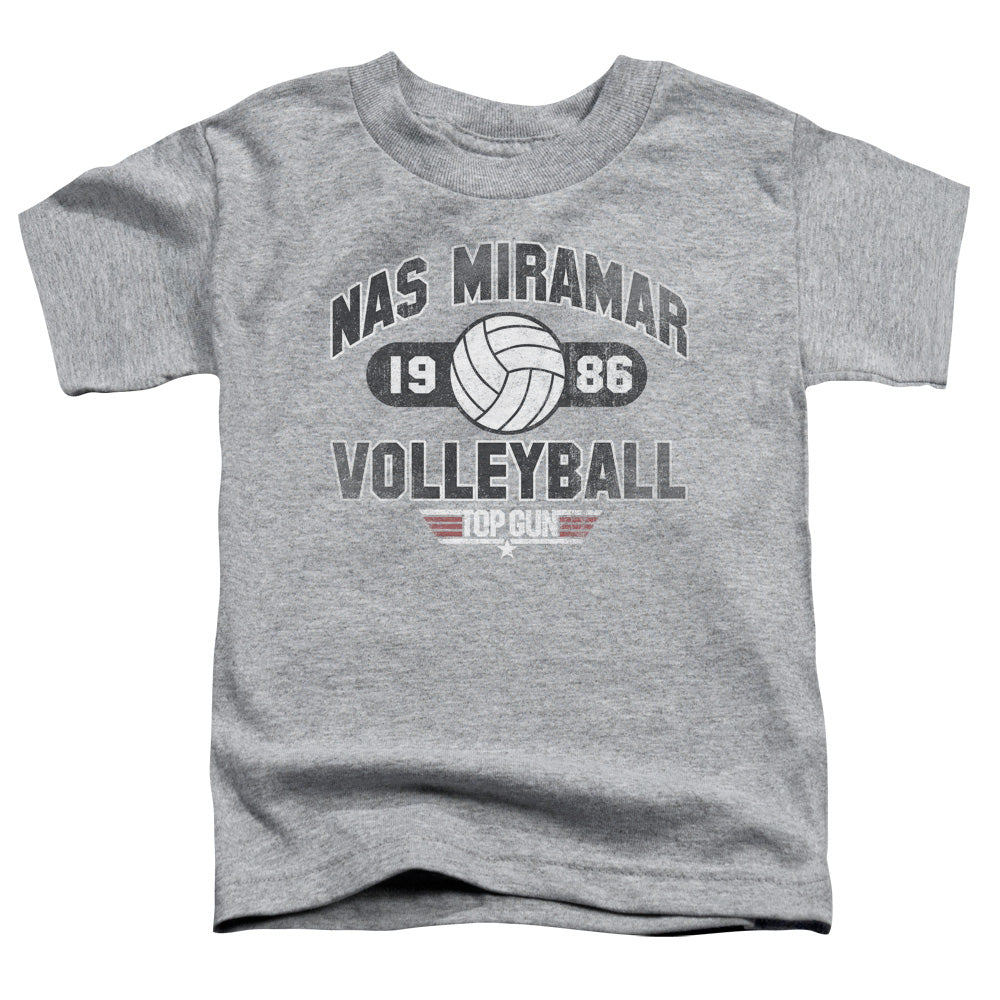 Top Gun - Nas Miramar Volleyball - Short Sleeve Toddler Tee - Athletic Heather T-shirt