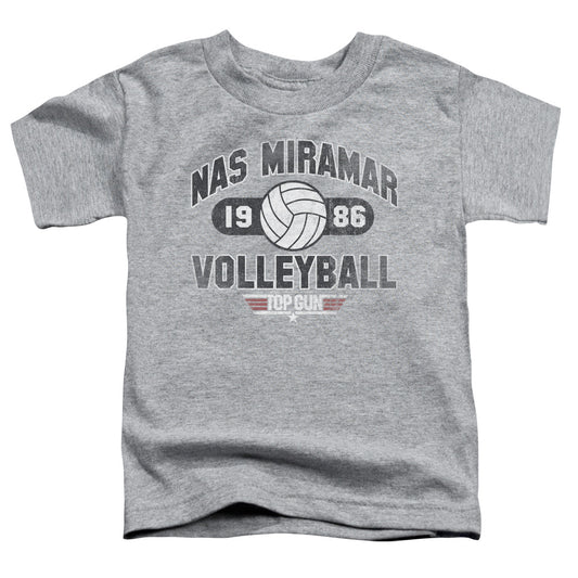Top Gun - Nas Miramar Volleyball - Short Sleeve Toddler Tee - Athletic Heather T-shirt