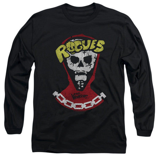 Warriors - The Rogues - Long Sleeve Adult 18/1 - Black T-shirt