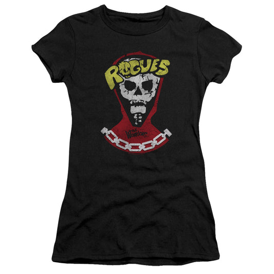 Warriors - The Rogues - Short Sleeve Junior Sheer - Black T-shirt