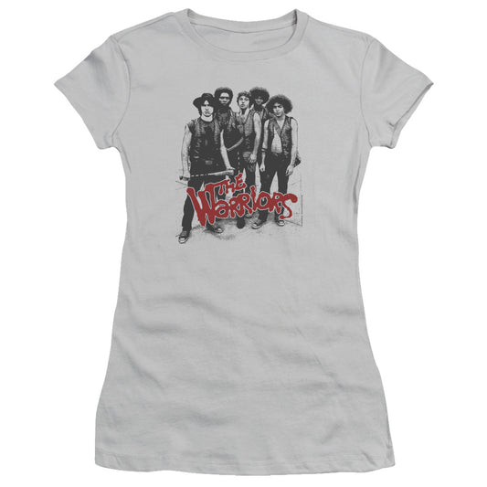Warriors - Gang - Short Sleeve Junior Sheer - Silver T-shirt