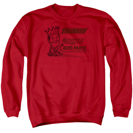 Tommy Boy - Zalinsky Auto - Adult Crewneck Sweatshirt - Red