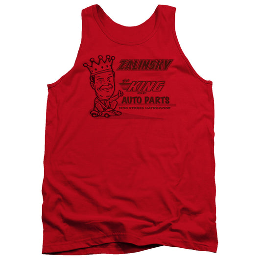 Tommy Boy - Zalinsky Auto - Adult Tank - Red