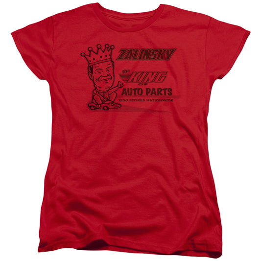 Tommy Boy - Zalinsky Auto - Short Sleeve Womens Tee - Red T-shirt