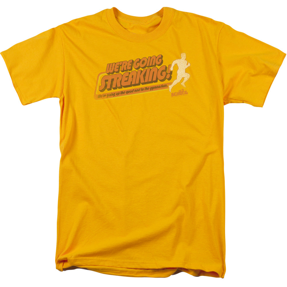 OLD SCHOO TREAKING - S/S ADULT 18/1 - GOLD T-Shirt