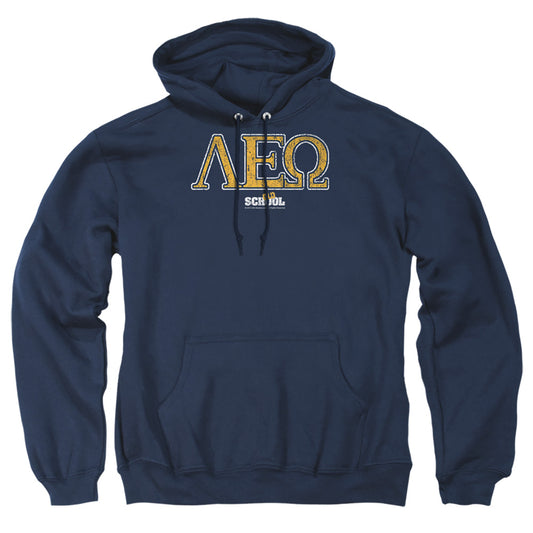 Old School - Leo - Adult Pull-over Hoodie - Navy