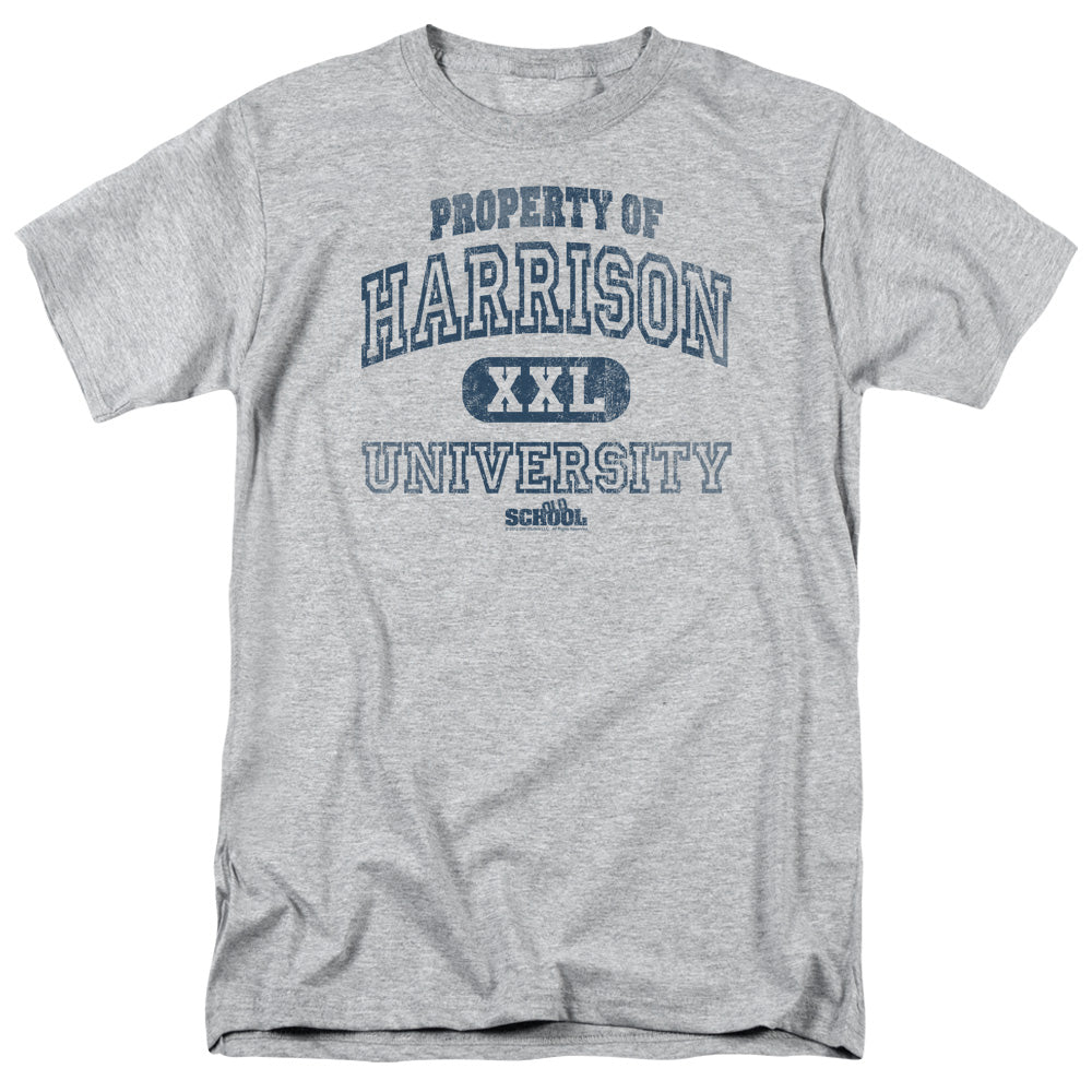 Old School - Property Of Harrison - Short Sleeve Adult 18/1 - Athletic Heather T-shirt