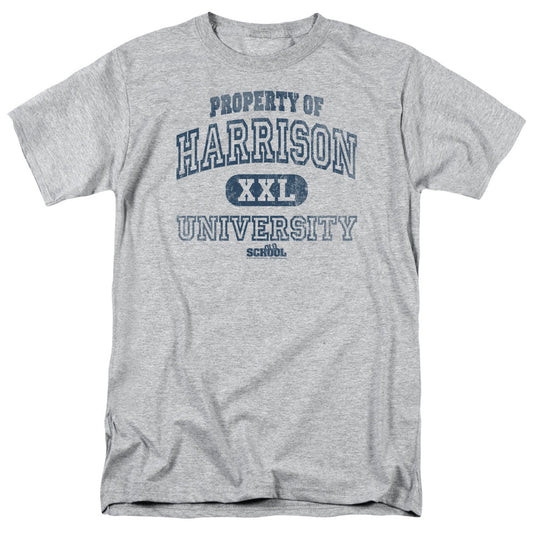 Old School - Property Of Harrison - Short Sleeve Adult 18/1 - Athletic Heather T-shirt