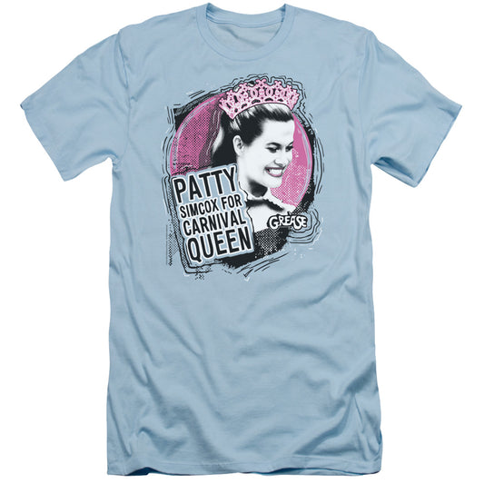 Grease - Carnival Queen - Short Sleeve Adult 30/1 - Light Blue T-shirt