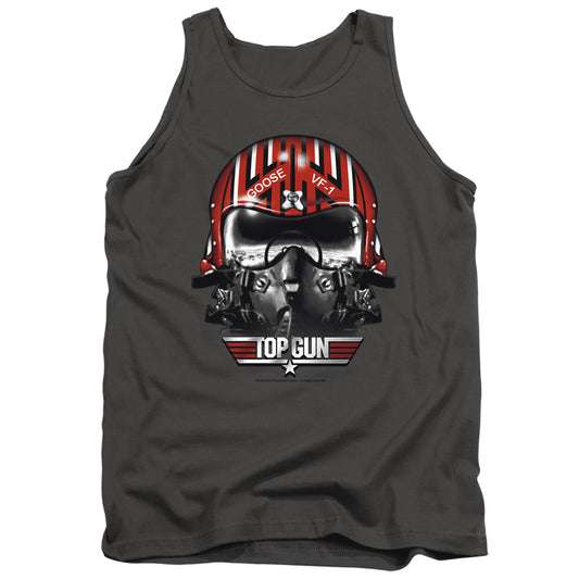 Top Gun - Goose Helmet - Adult Tank - Charcoal