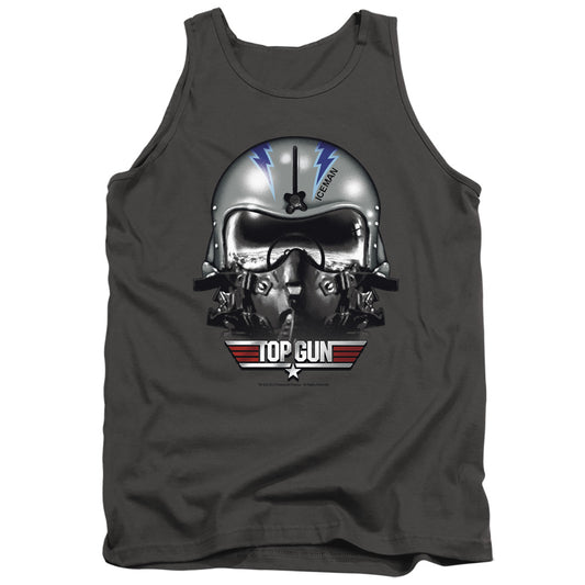 Top Gun - Iceman Helmet - Adult Tank - Charcoal