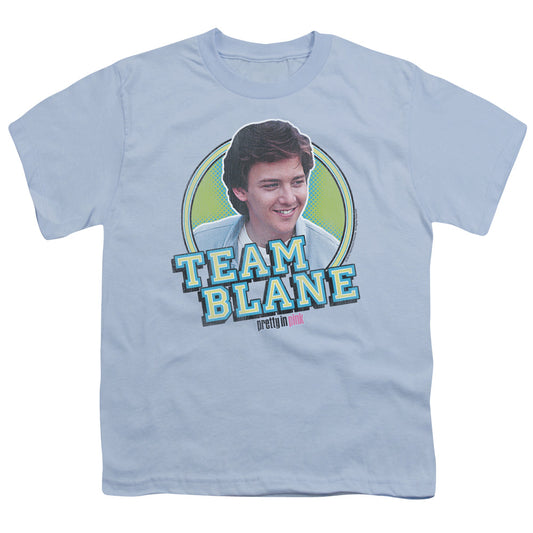Pretty In Pink - Team Blane - Short Sleeve Youth 18/1 - Light Blue T-shirt
