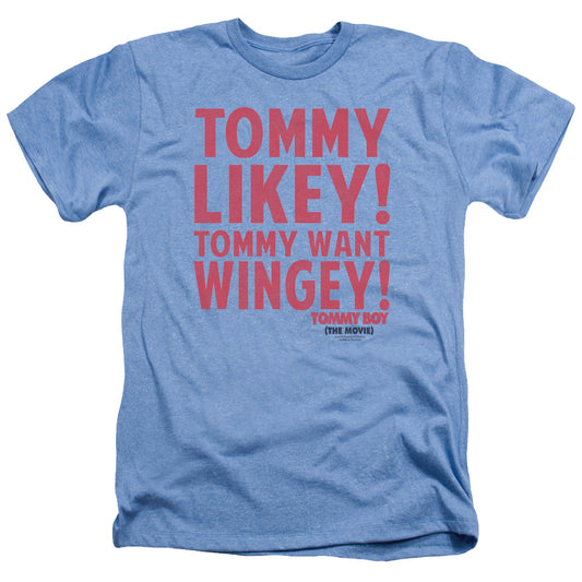 Tommy Boy - Want Wingey - Adult Heather - Light Blue