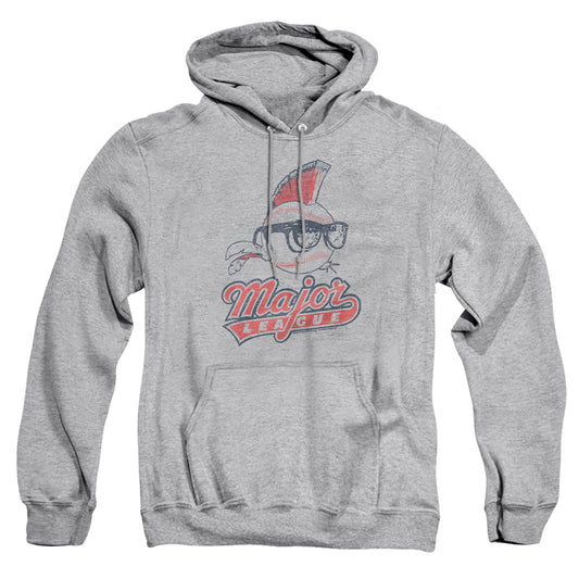 Major League - Vintage Logo - Adult Pull-over Hoodie - Athletic Heather