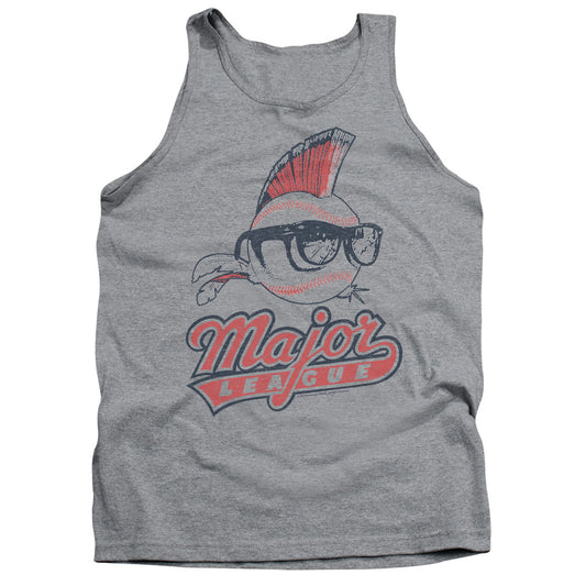 Major League - Vintage Logo - Adult Tank - Athletic Heather